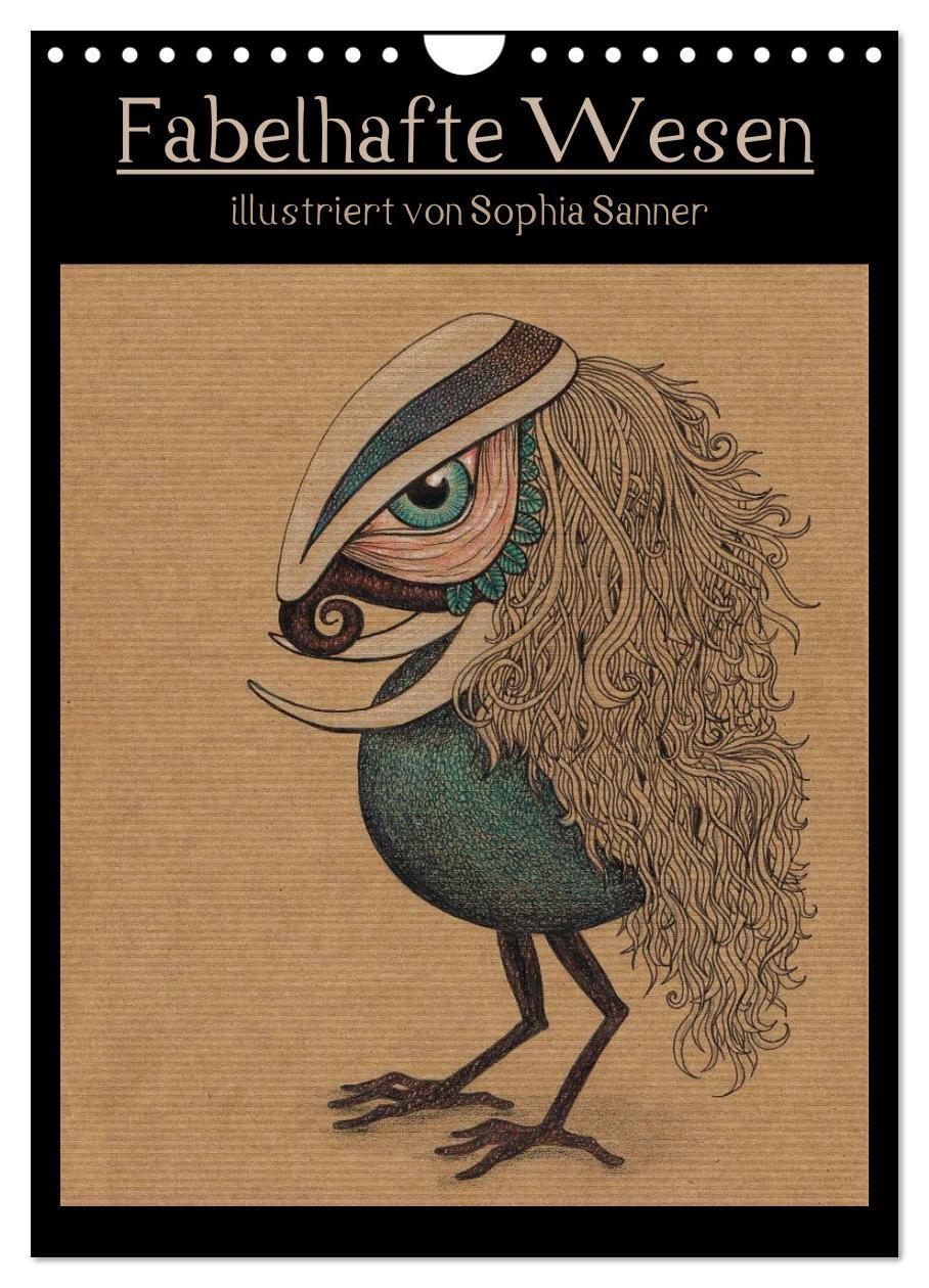 Vorderes Coverbild Fabelhafte Wesen / Geburtstagskalender (Wandkalender 2026 DIN A4 hoch), CALVENDO Monatskalender
