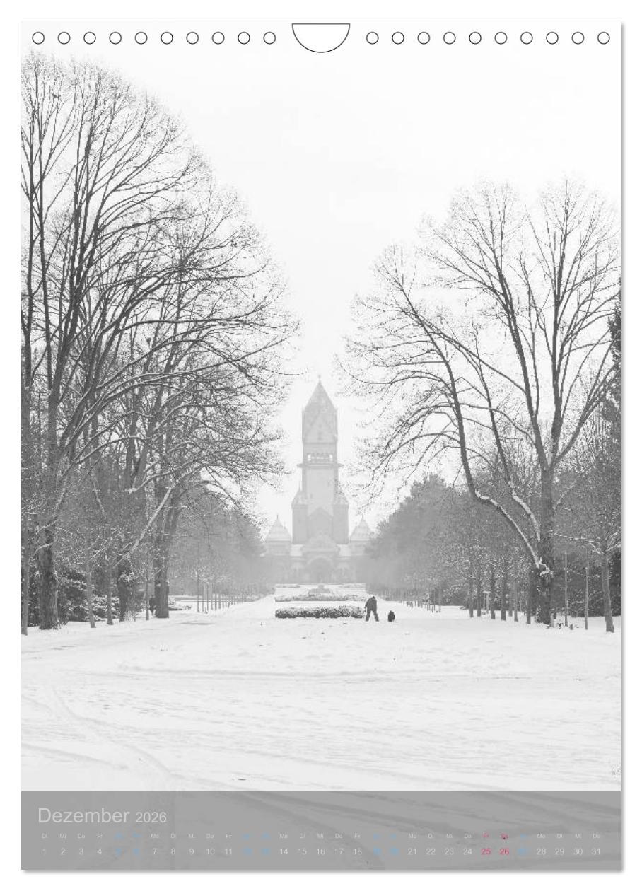 Beispielinhalt (Bild) LEIPZIG - Momente der Stadt (Wandkalender 2026 DIN A4 hoch), CALVENDO Monatskalender