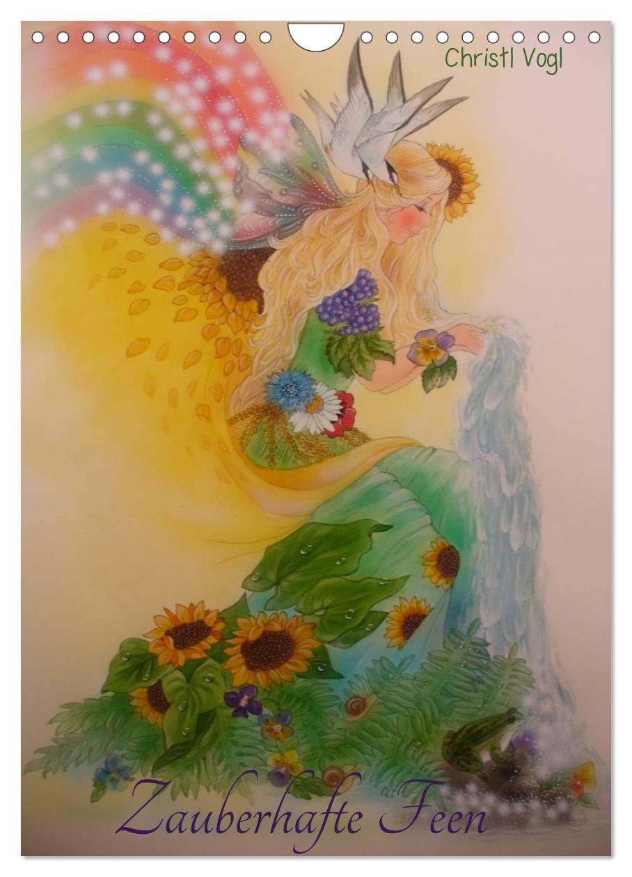 Vorderes Coverbild Zauberhafte Feen (Wandkalender 2026 DIN A4 hoch), CALVENDO Monatskalender