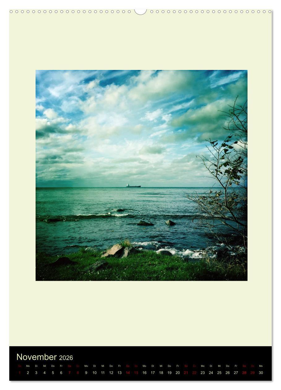 Beispielinhalt (Bild) Insel für die Seele Bornholm (hochwertiger Premium Wandkalender 2026 DIN A2 hoch), Kunstdruck in Hochglanz