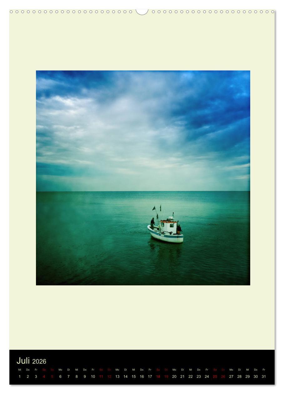 Beispielinhalt (Bild) Insel für die Seele Bornholm (hochwertiger Premium Wandkalender 2026 DIN A2 hoch), Kunstdruck in Hochglanz