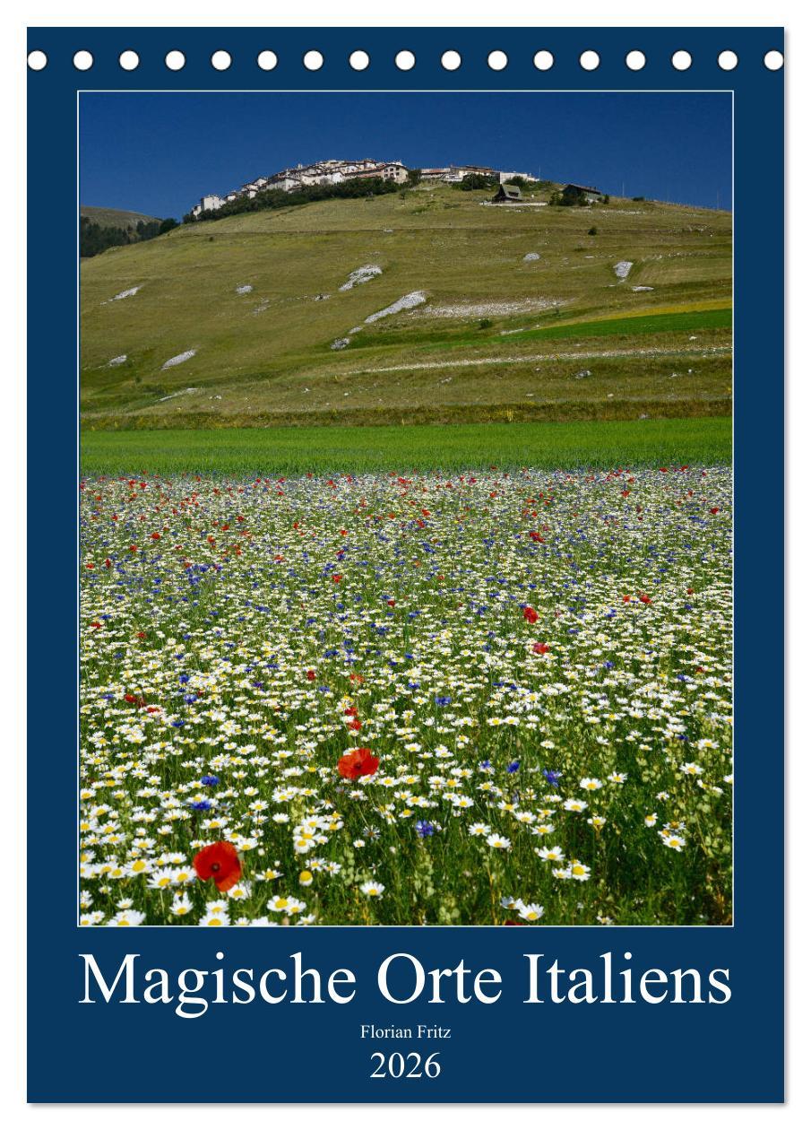 Vorderes Coverbild Magische Orte Italiens (Tischkalender 2026 DIN A5 hoch), CALVENDO Monatskalender