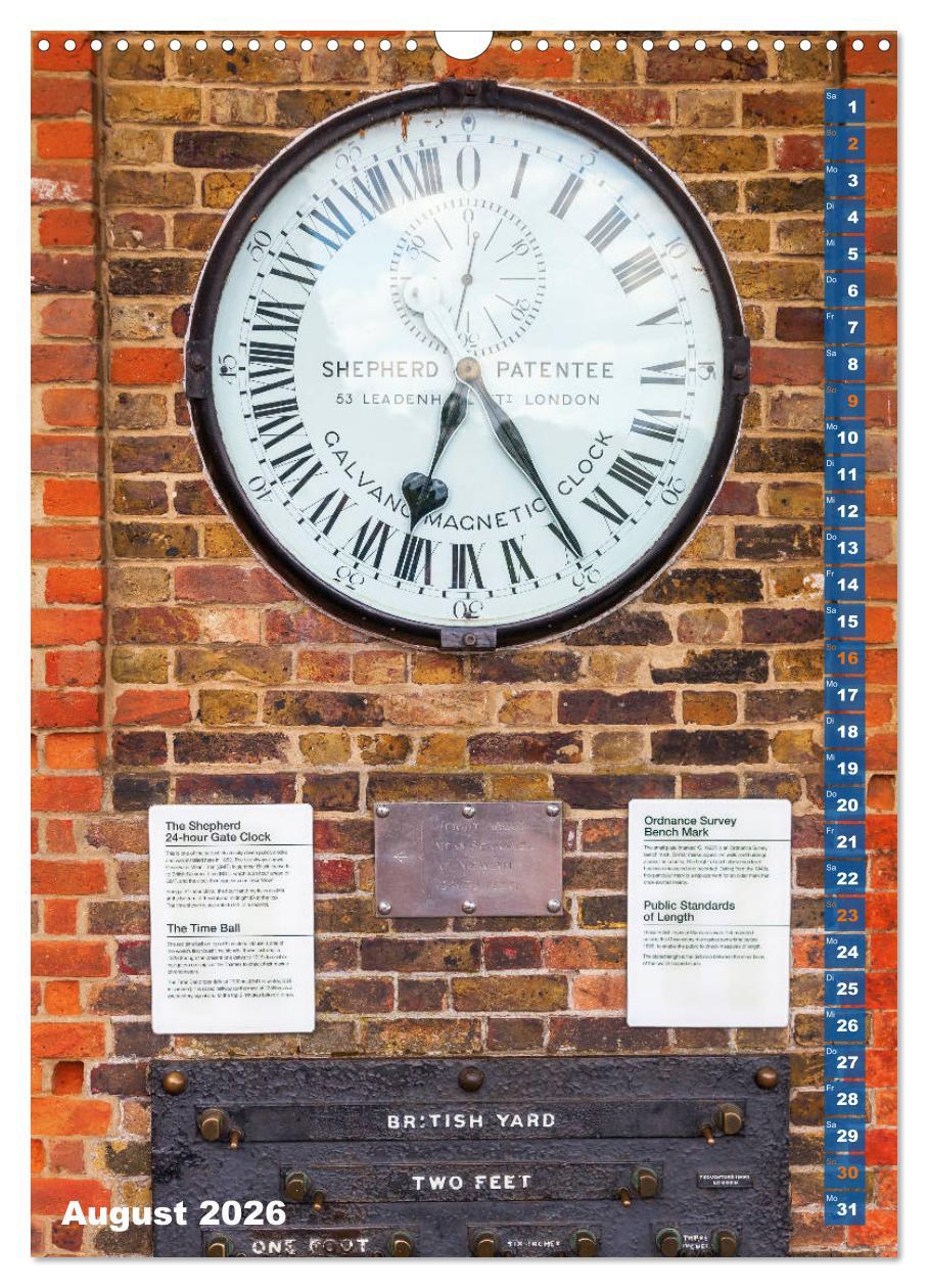 Beispielinhalt (Bild) London ist eine Reise wert (Wandkalender 2026 DIN A3 hoch), CALVENDO Monatskalender