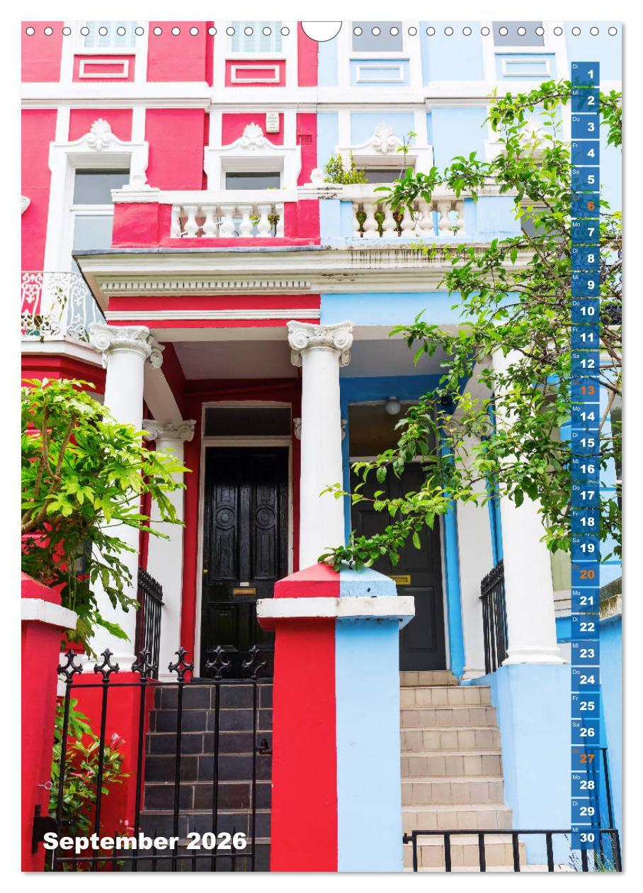 Beispielinhalt (Bild) London ist eine Reise wert (Wandkalender 2026 DIN A3 hoch), CALVENDO Monatskalender