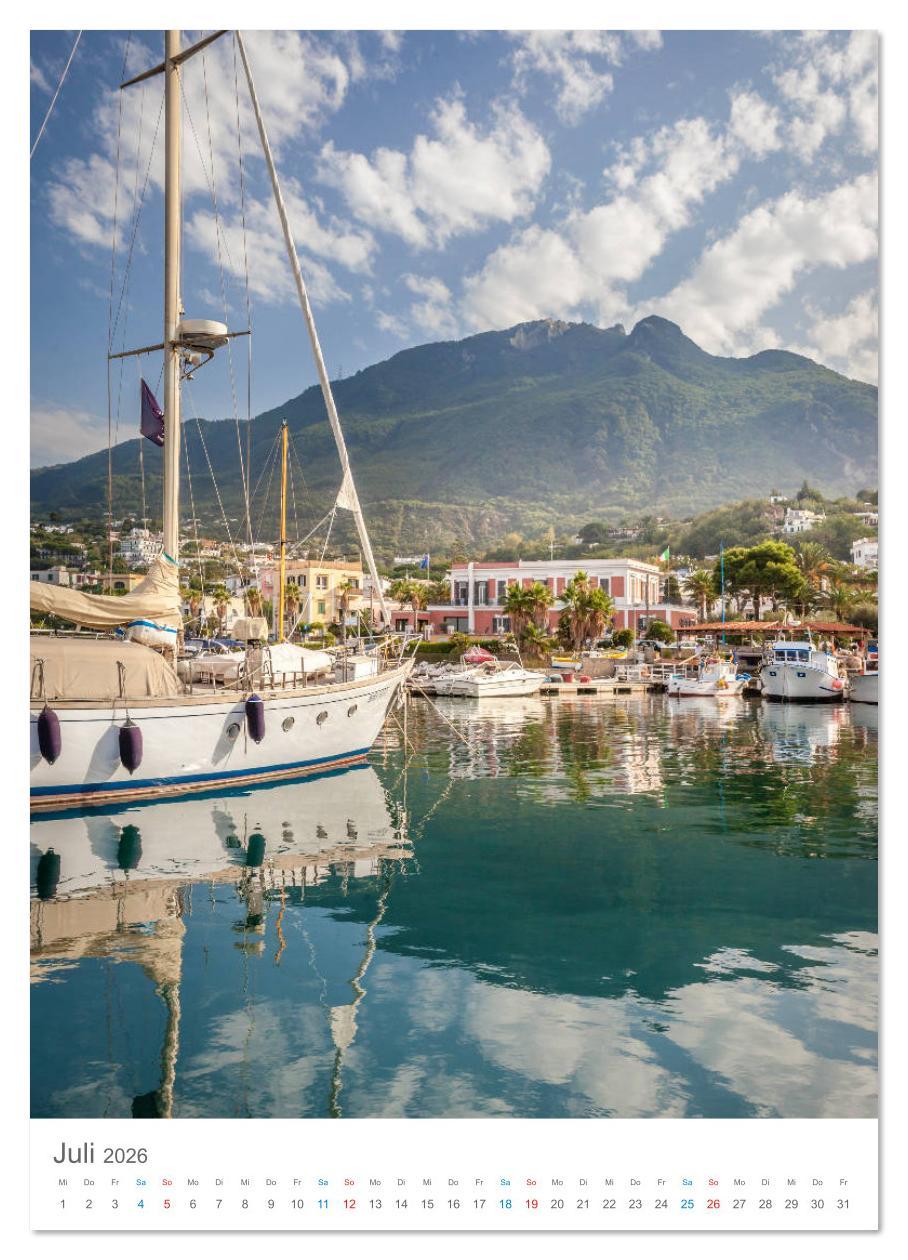 Beispielinhalt (Bild) Lass uns träumen vom Süden (Wandkalender 2026 DIN A4 hoch), CALVENDO Monatskalender