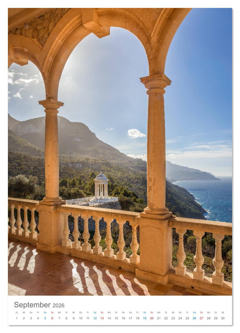 Beispielinhalt (Bild) Lass uns träumen vom Süden (Wandkalender 2026 DIN A4 hoch), CALVENDO Monatskalender