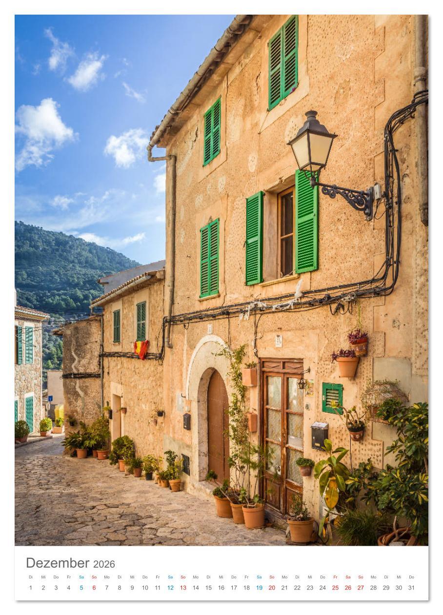 Beispielinhalt (Bild) Lass uns träumen vom Süden (Wandkalender 2026 DIN A3 hoch), CALVENDO Monatskalender
