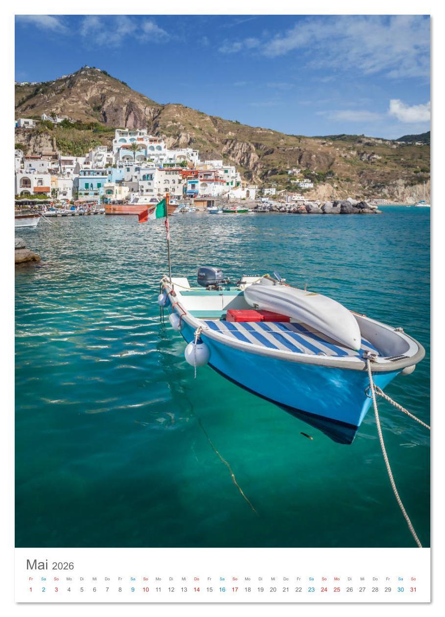 Beispielinhalt (Bild) Lass uns träumen vom Süden (Wandkalender 2026 DIN A3 hoch), CALVENDO Monatskalender