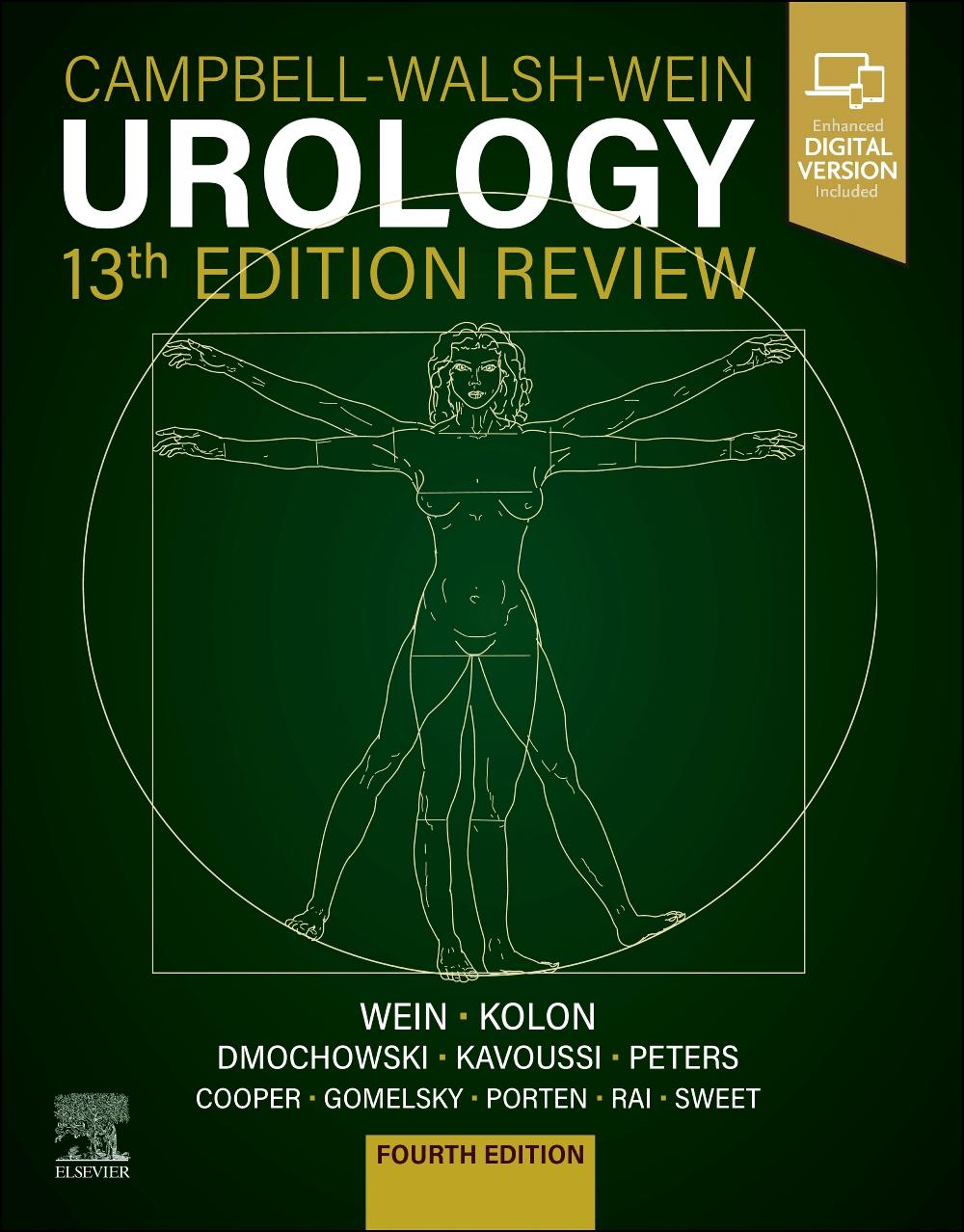 Vorderes Coverbild Campbell-Walsh Urology 13th Edition Review