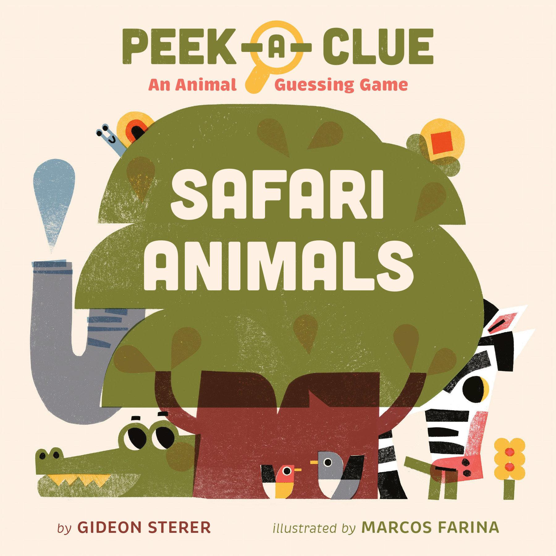 Vorderes Coverbild Peek-A-Clue: Safari Animals