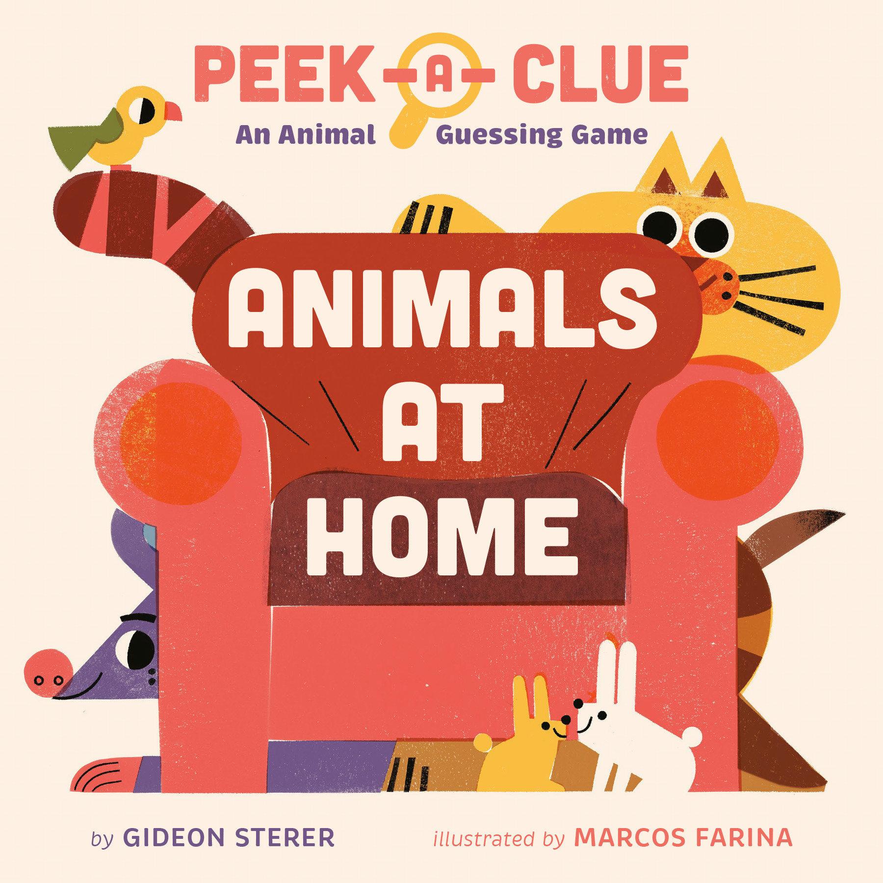 Vorderes Coverbild Peek-A-Clue: Animals at Home