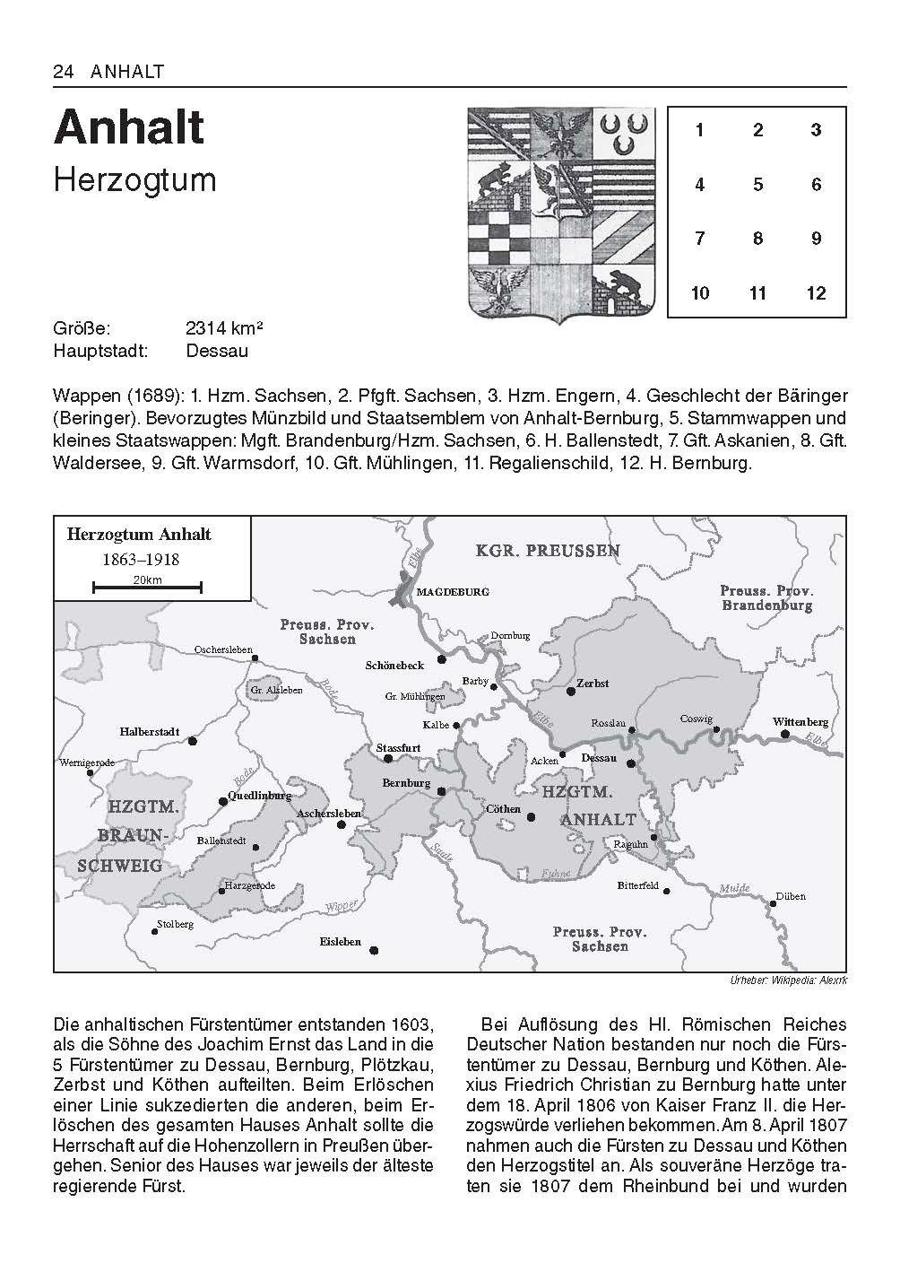 Beispielinhalt (Bild) Großer deutscher Münzkatalog