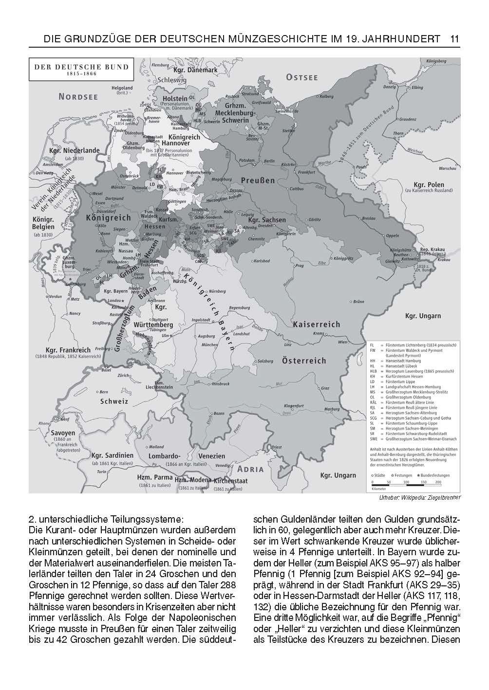 Beispielinhalt (Bild) Großer deutscher Münzkatalog
