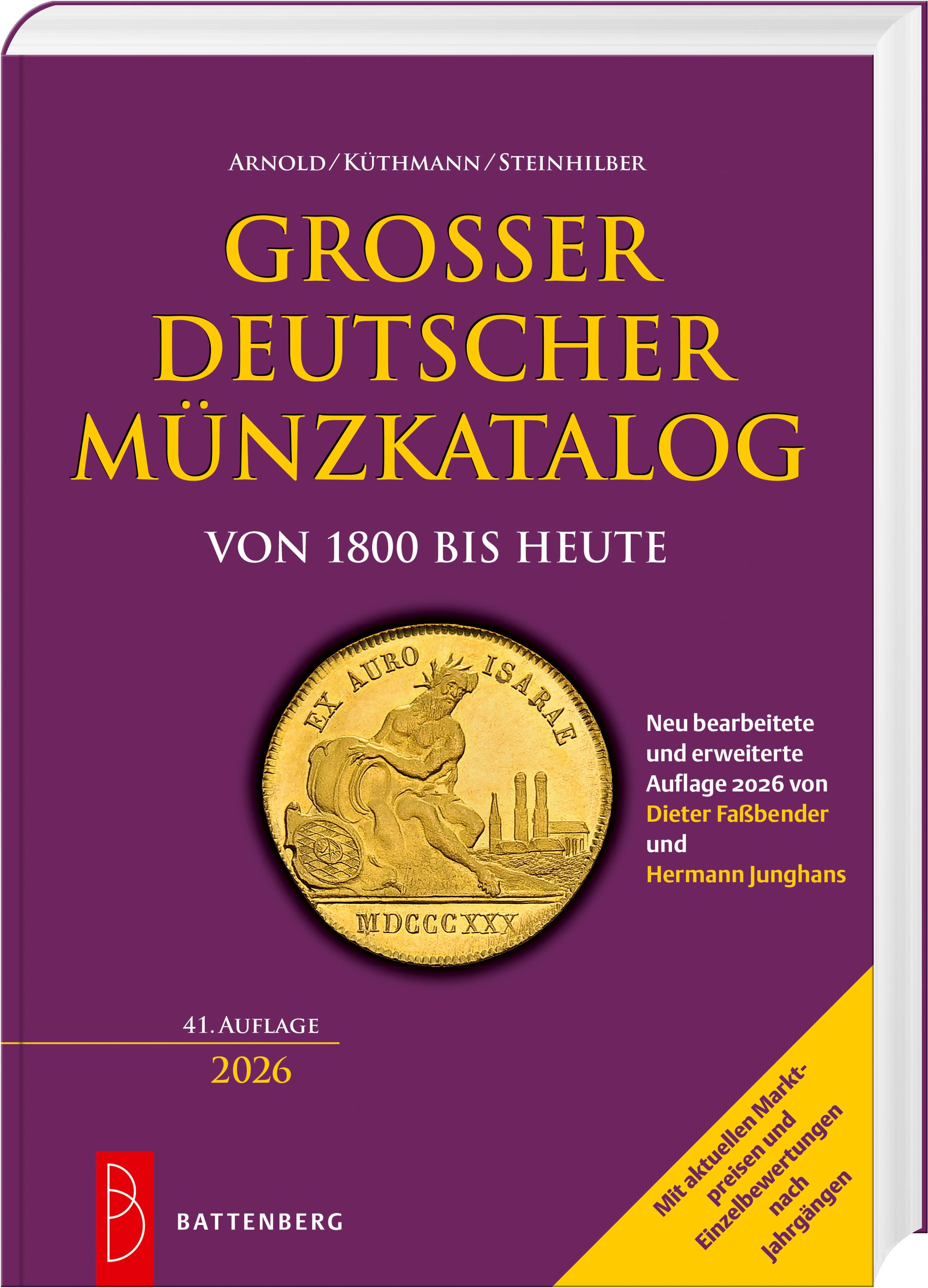Vorderes Coverbild Großer deutscher Münzkatalog