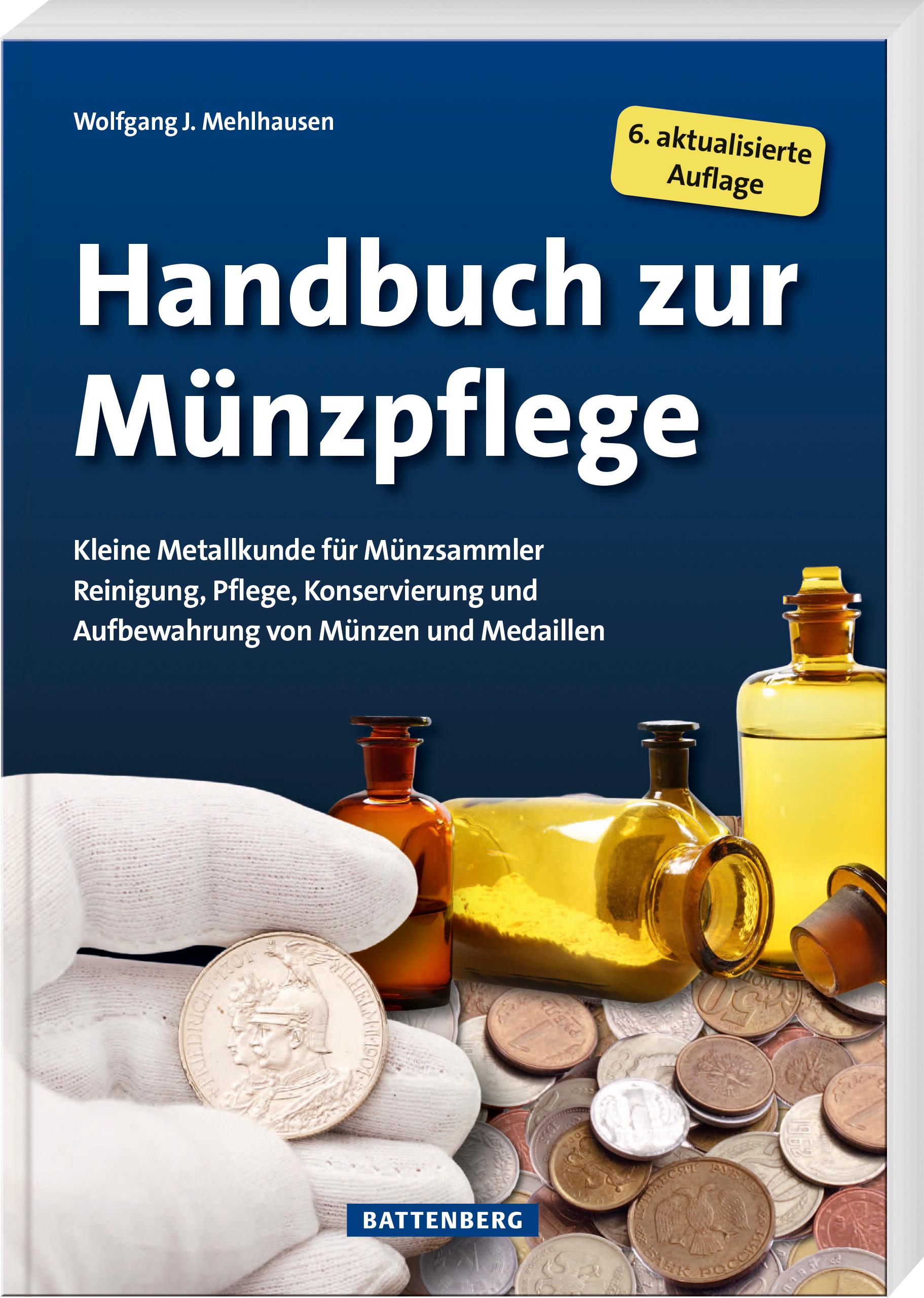 Vorderes Coverbild Handbuch zur Münzpflege