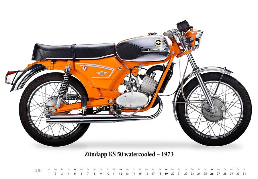 Beispielinhalt (Bild) Zündapp Kalender 2026