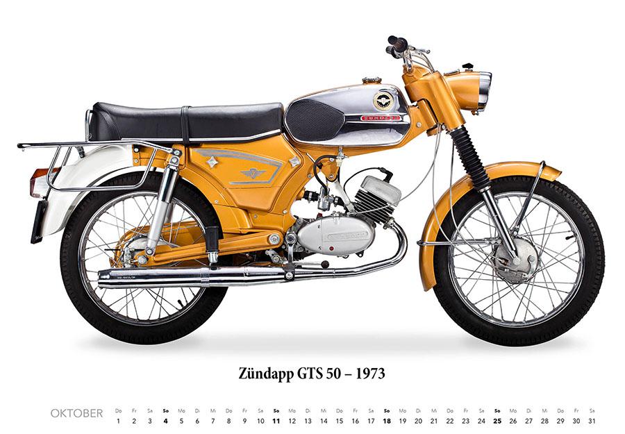 Beispielinhalt (Bild) Zündapp Kalender 2026
