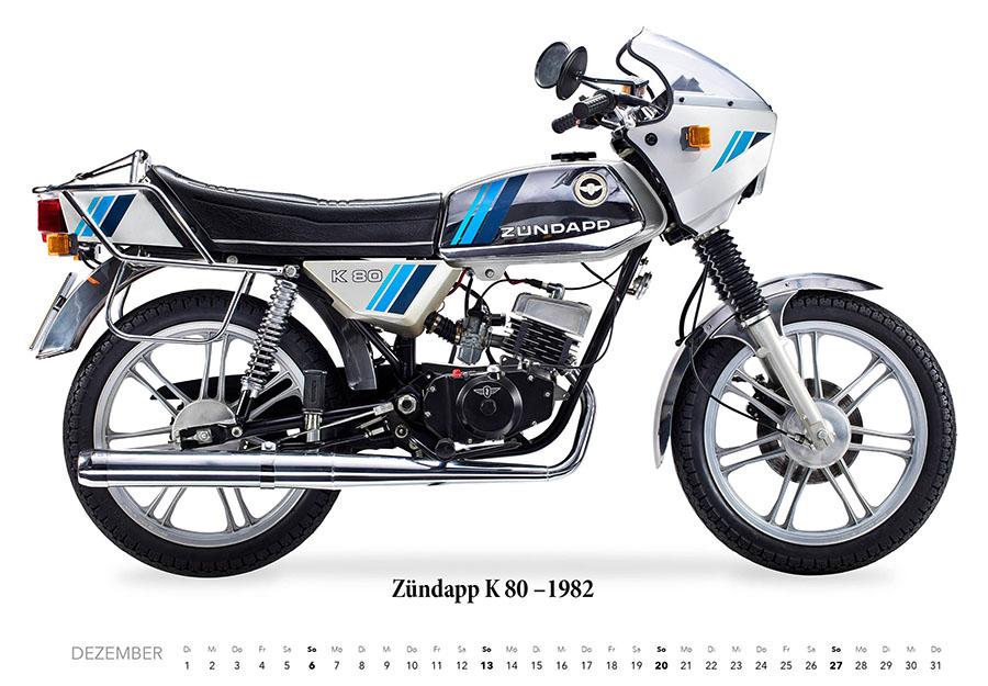 Beispielinhalt (Bild) Zündapp Kalender 2026