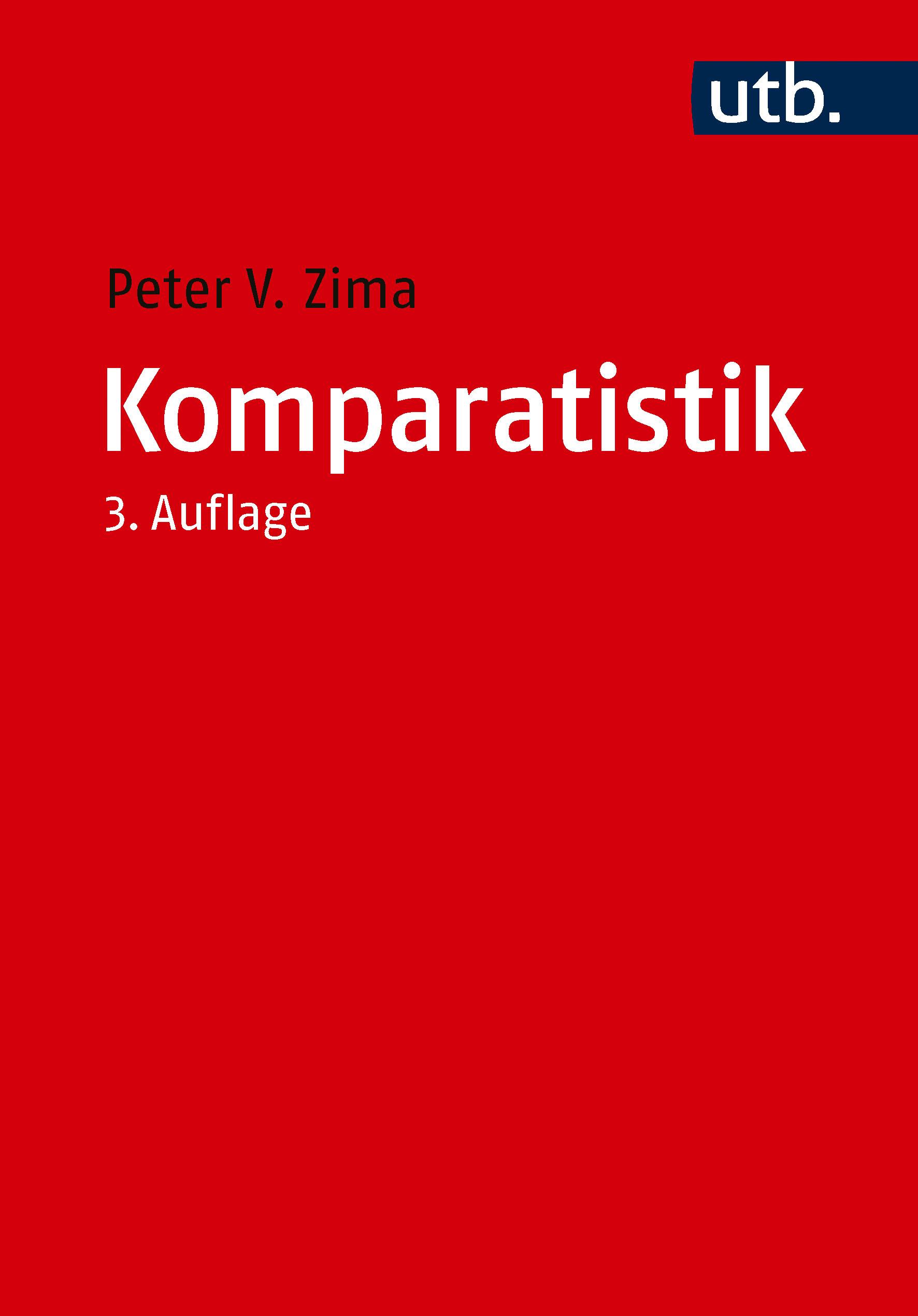 Vorderes Coverbild Komparatistik