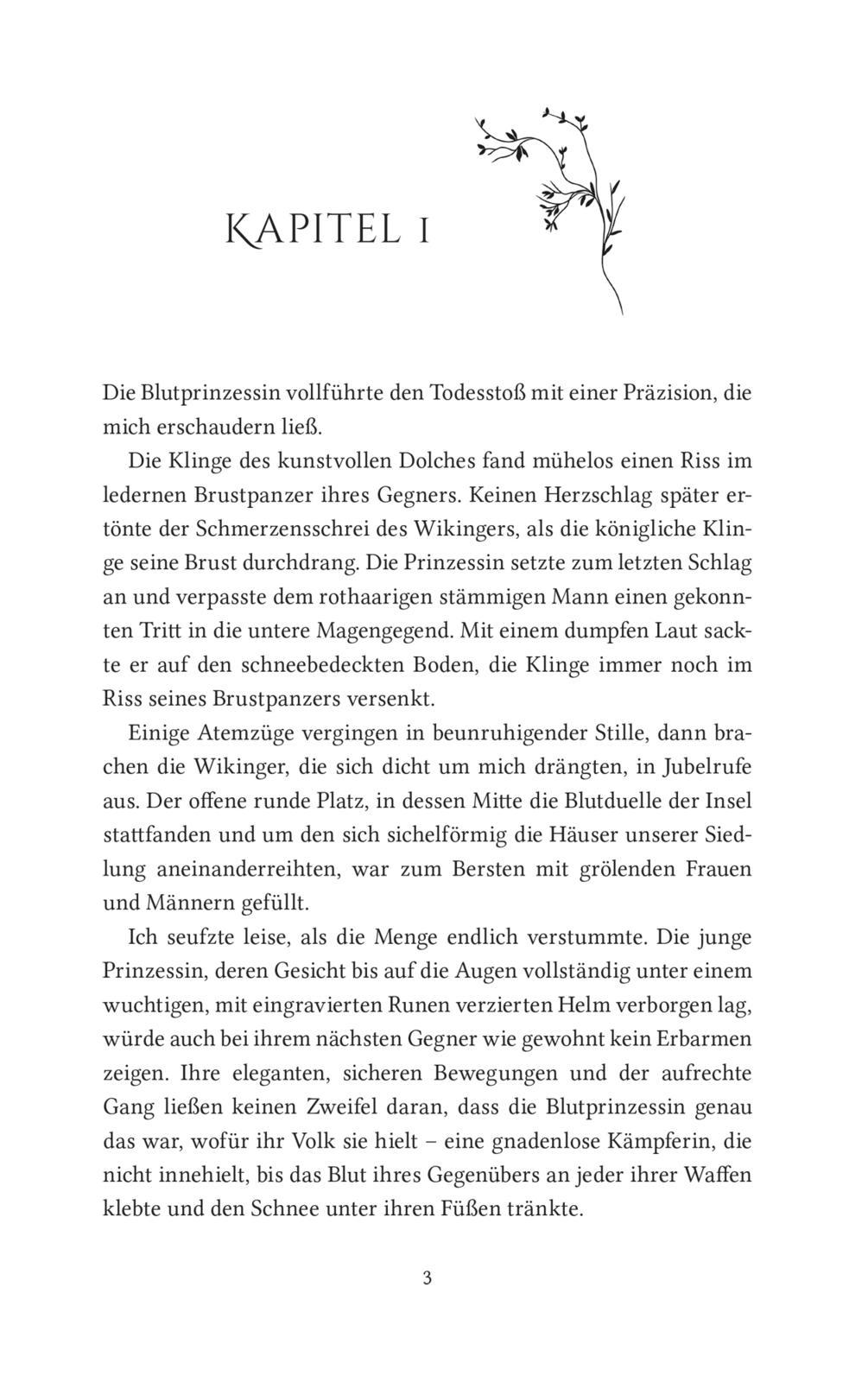 Beispielinhalt (Bild) Daughter of Ruin. Götterblut