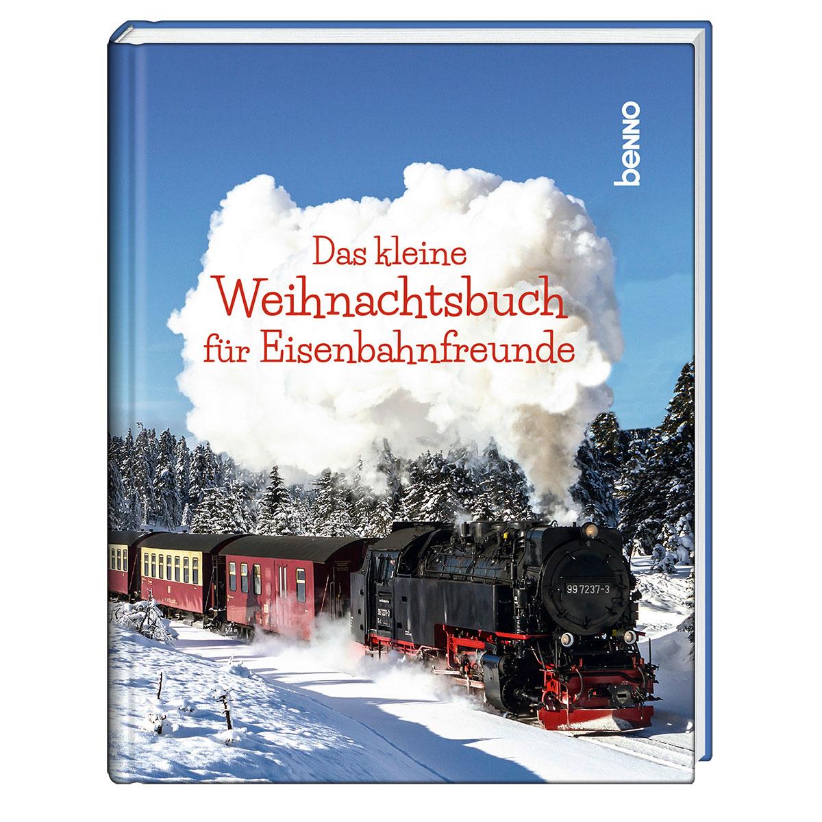 Vorderes Coverbild Das kleine Weihnachtsbuch für Eisenbahnfreunde