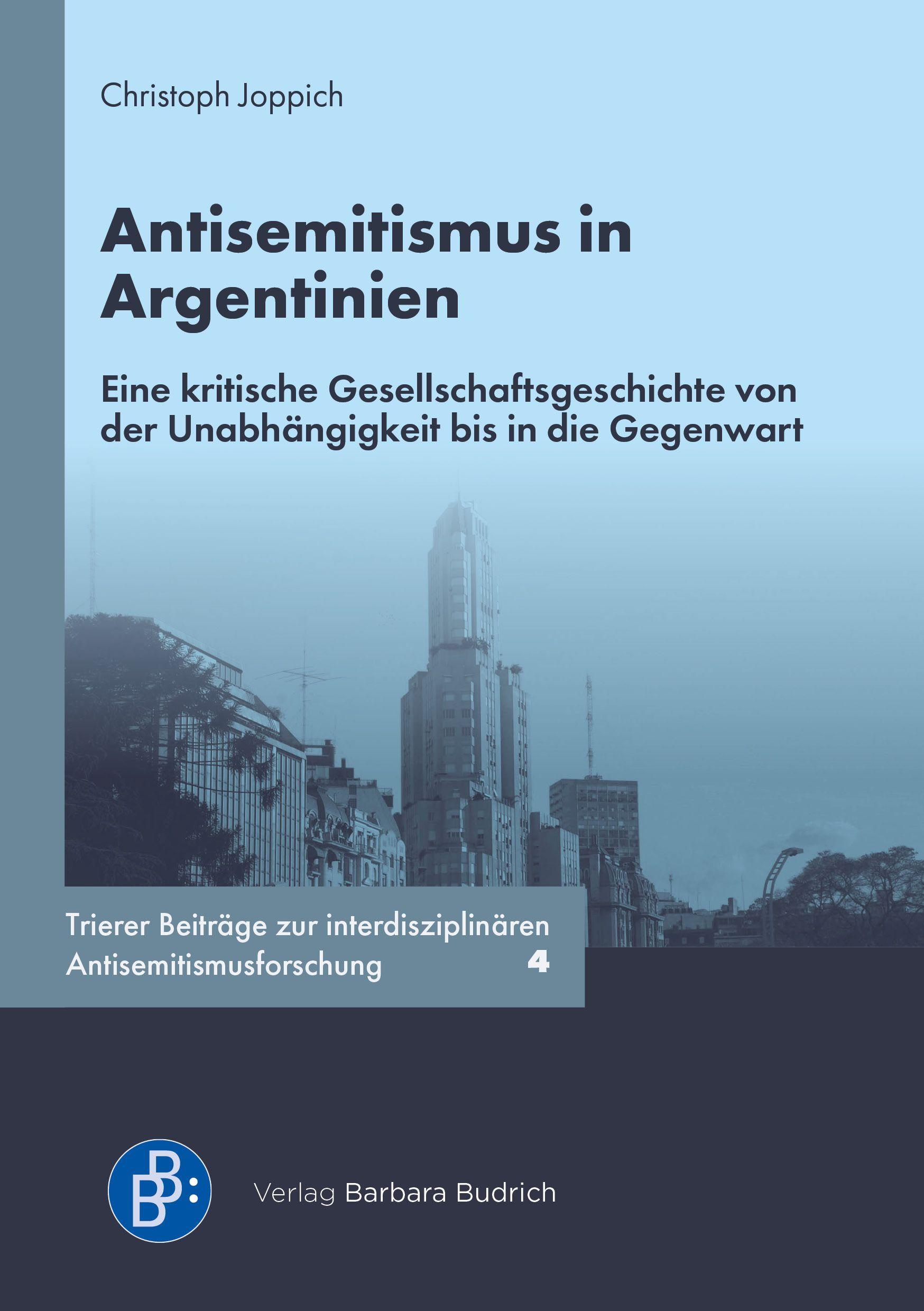 Vorderes Coverbild Antisemitismus in Argentinien