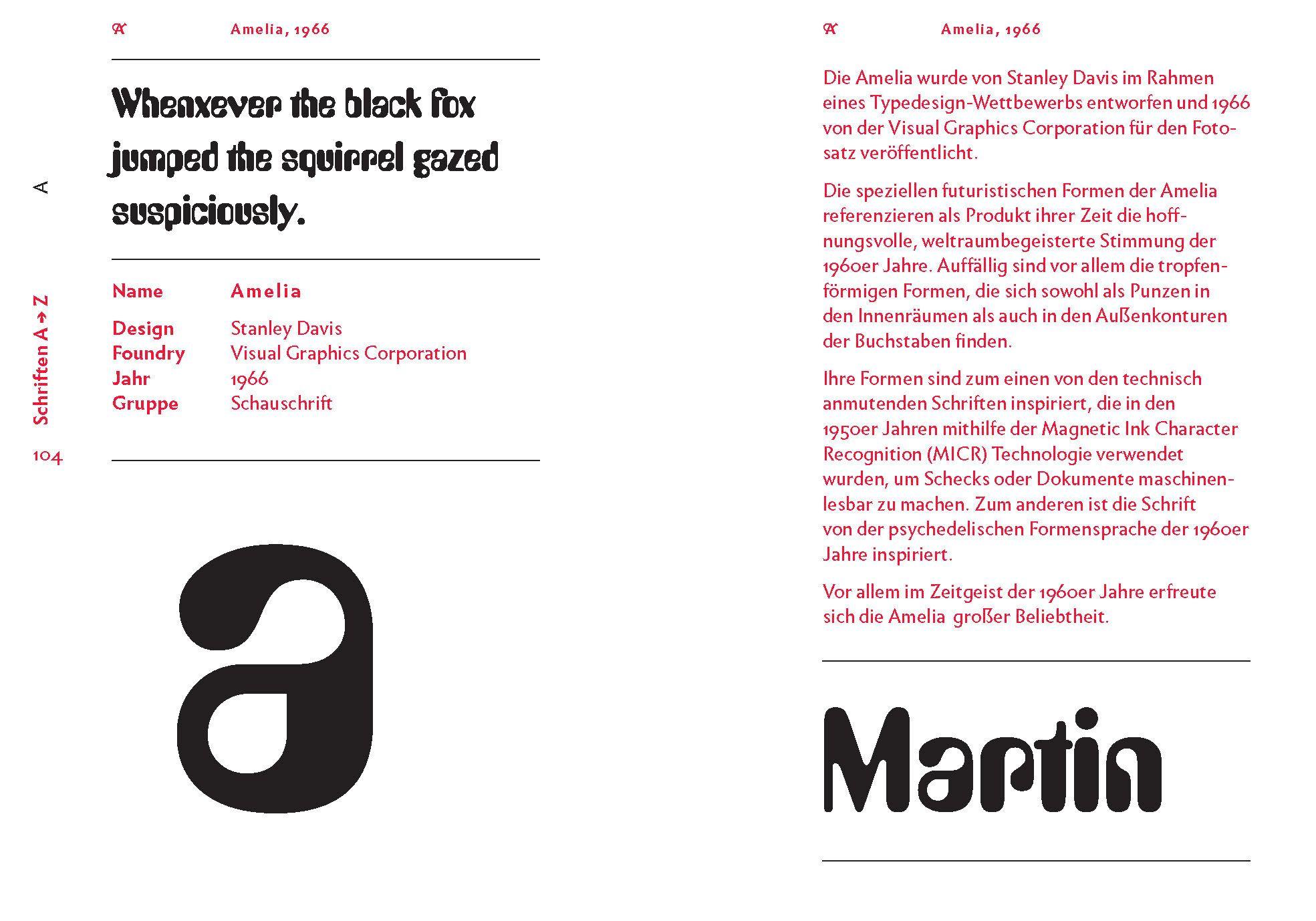 Beispielinhalt (Bild) The quick classification guide for typography