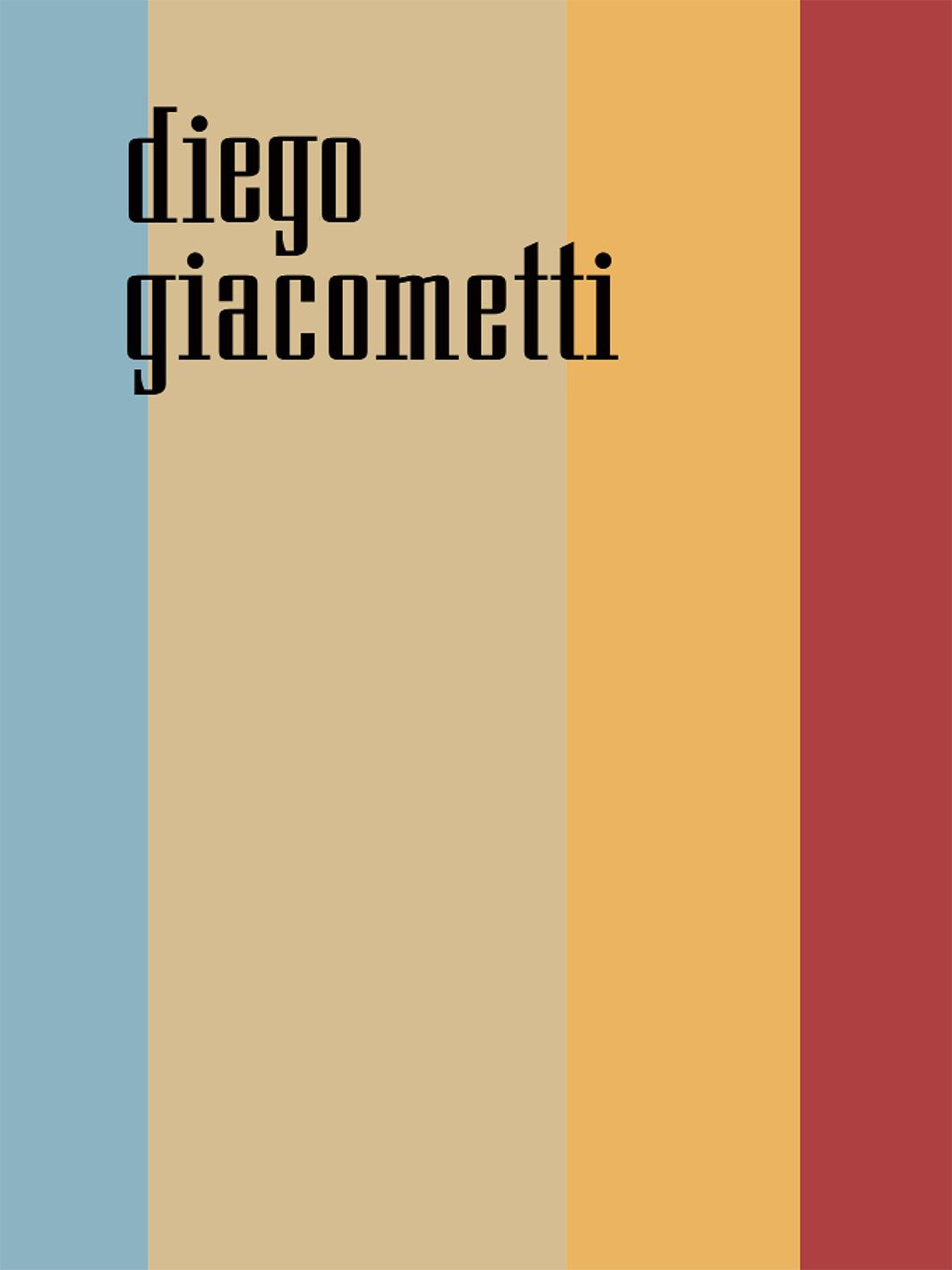 Vorderes Coverbild Diego Giacometti