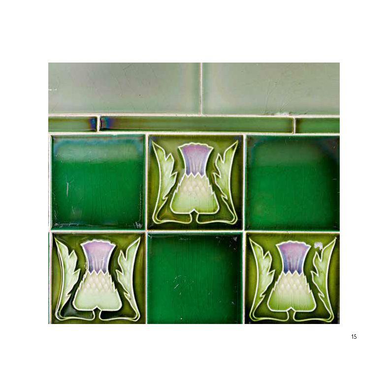 Beispielinhalt (Bild) Jugendstil im Quadrat