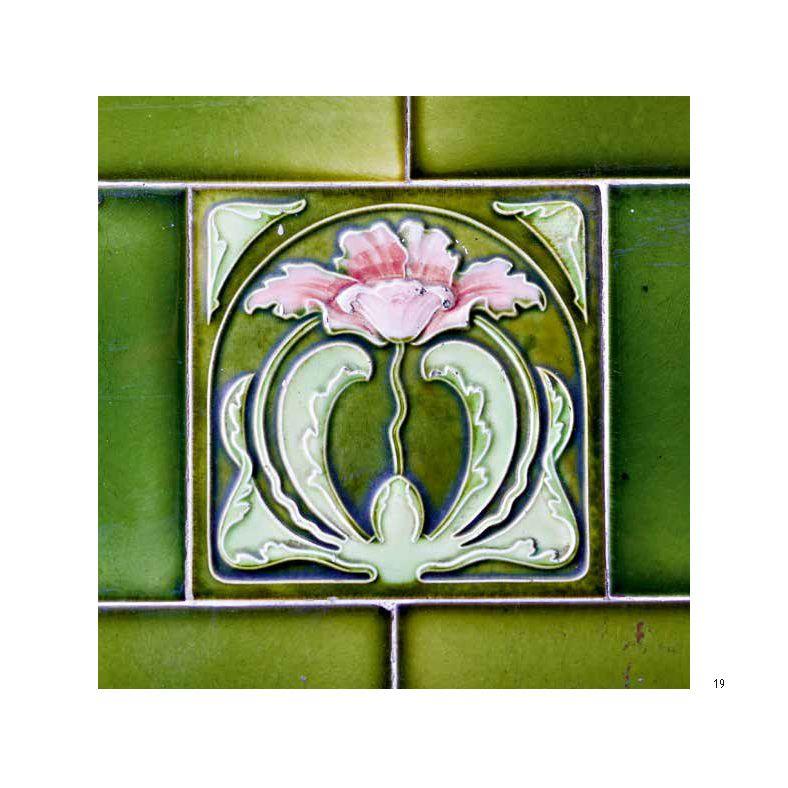 Beispielinhalt (Bild) Jugendstil im Quadrat