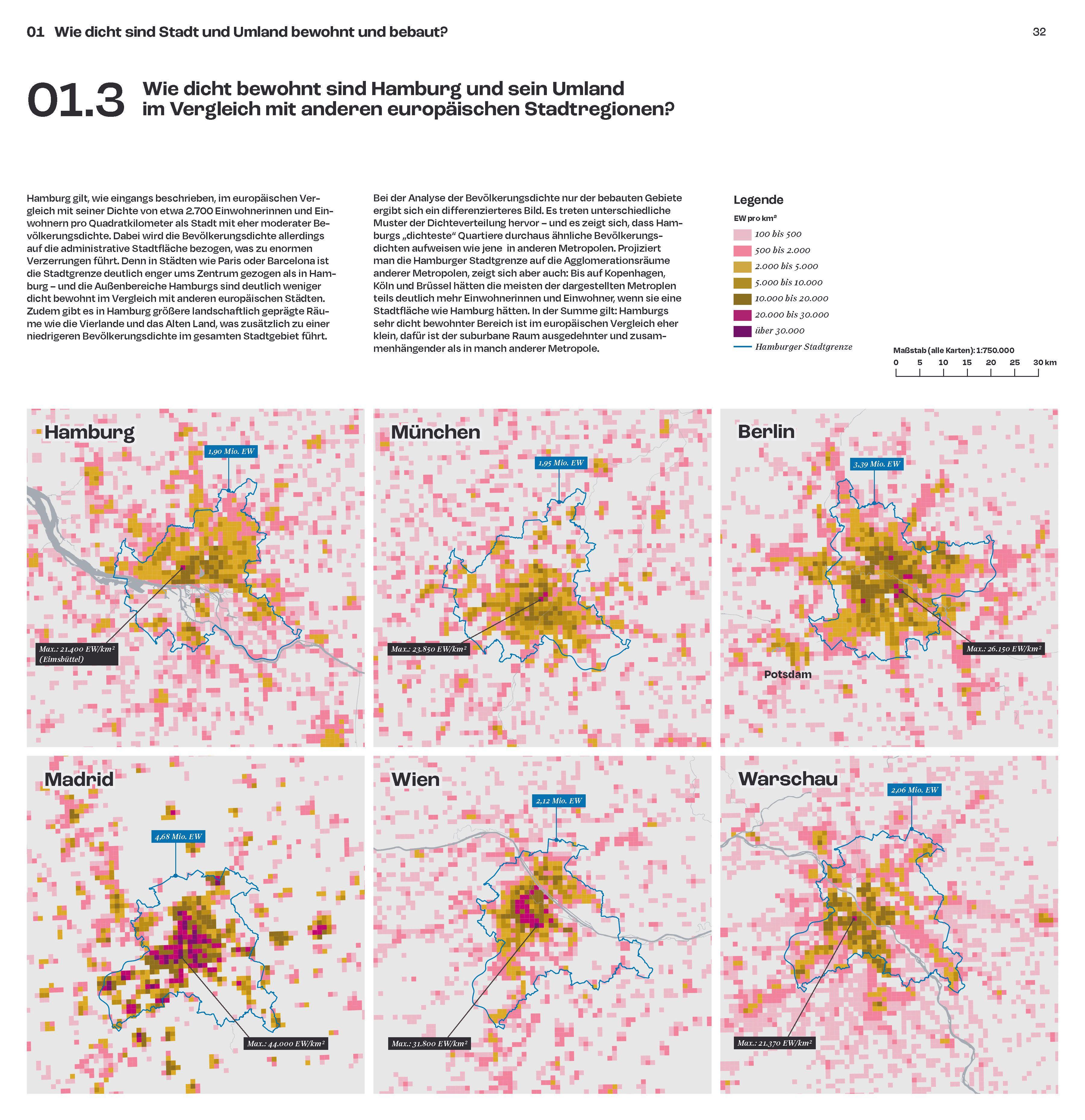 Beispielinhalt (Bild) Stadt-Umland-Atlas Hamburg