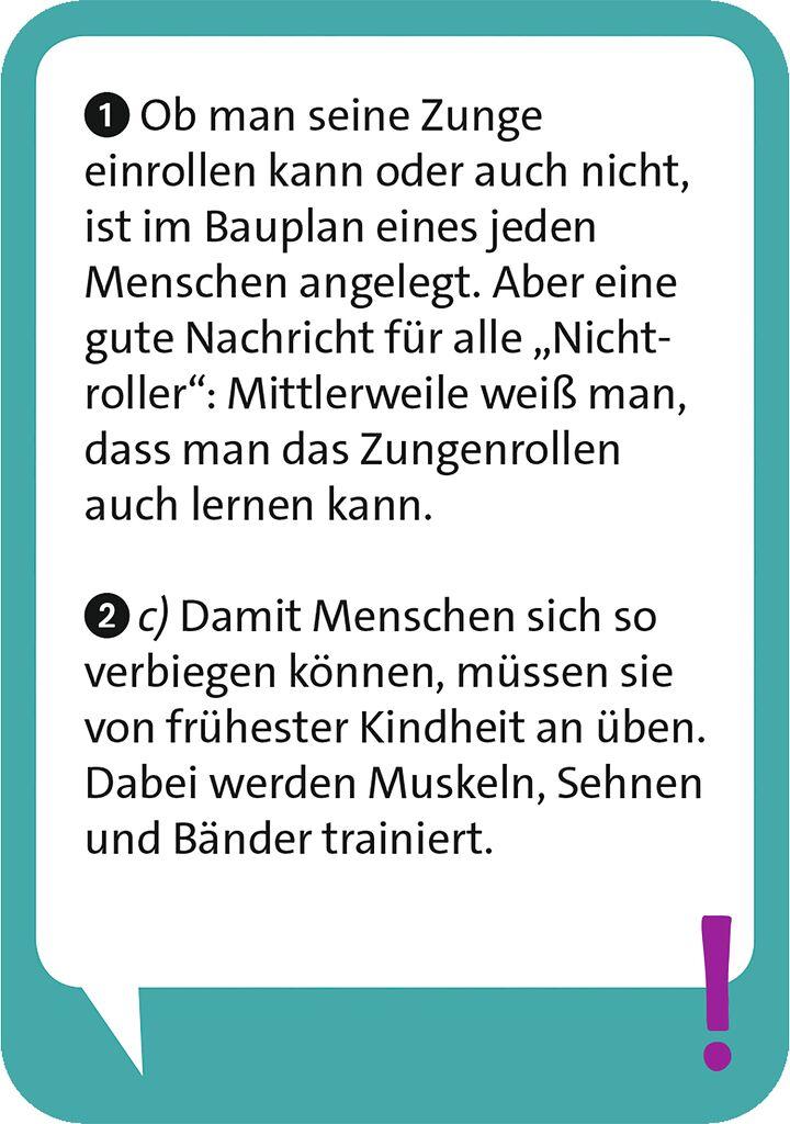 Beispielinhalt (Bild) Pocket Quiz junior Unser Körper