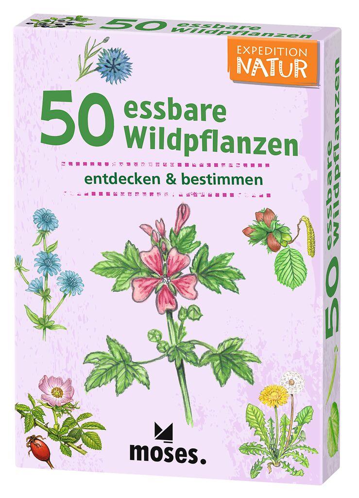 Vorderes Coverbild Expedition Natur 50 essbare Wildpflanzen