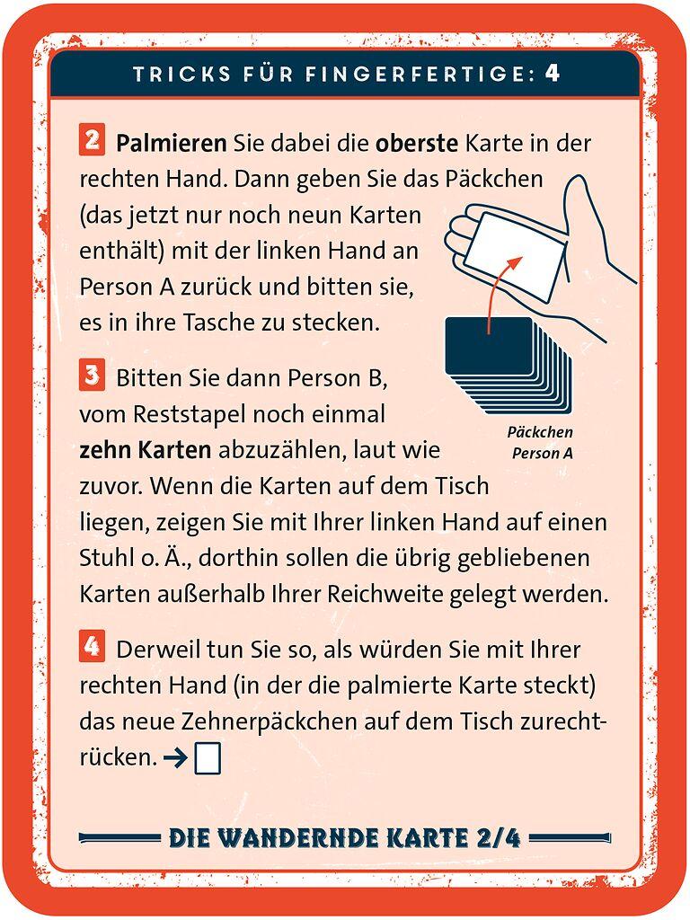 Beispielinhalt (Bild) Die magische Welt der Kartentricks