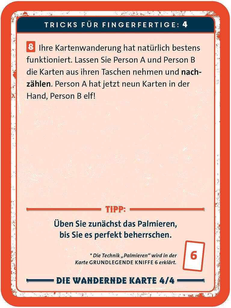 Beispielinhalt (Bild) Die magische Welt der Kartentricks