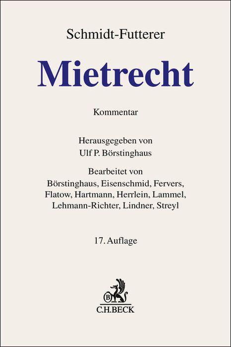 Vorderes Coverbild Mietrecht