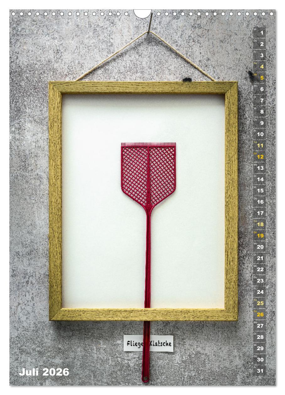 Beispielinhalt (Bild) Mitarbeiter des Monats (Wandkalender 2026 DIN A3 hoch), CALVENDO Monatskalender