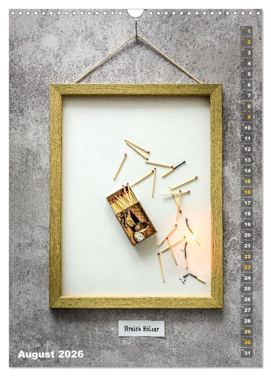 Beispielinhalt (Bild) Mitarbeiter des Monats (Wandkalender 2026 DIN A3 hoch), CALVENDO Monatskalender