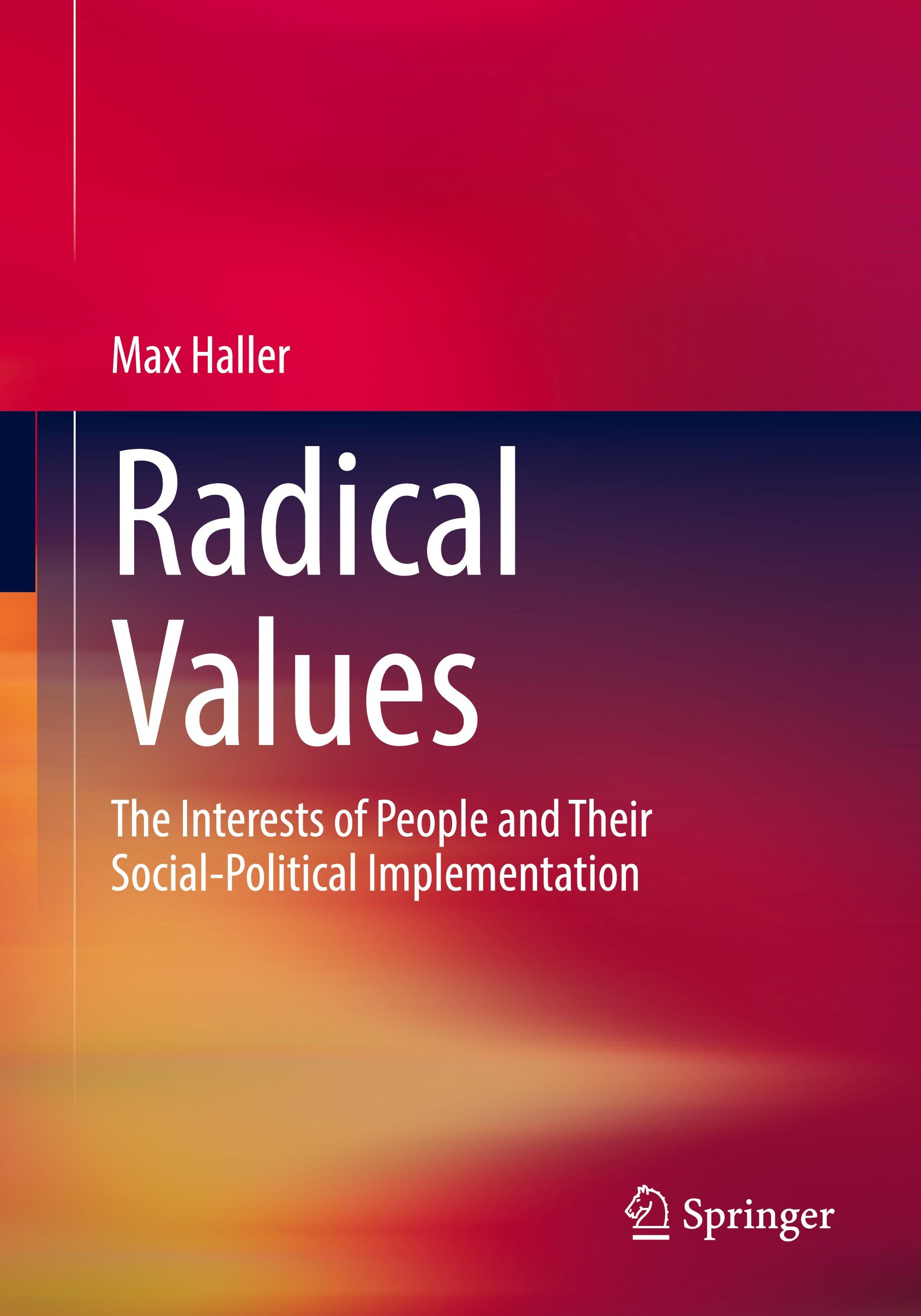 Vorderes Coverbild Radical Values