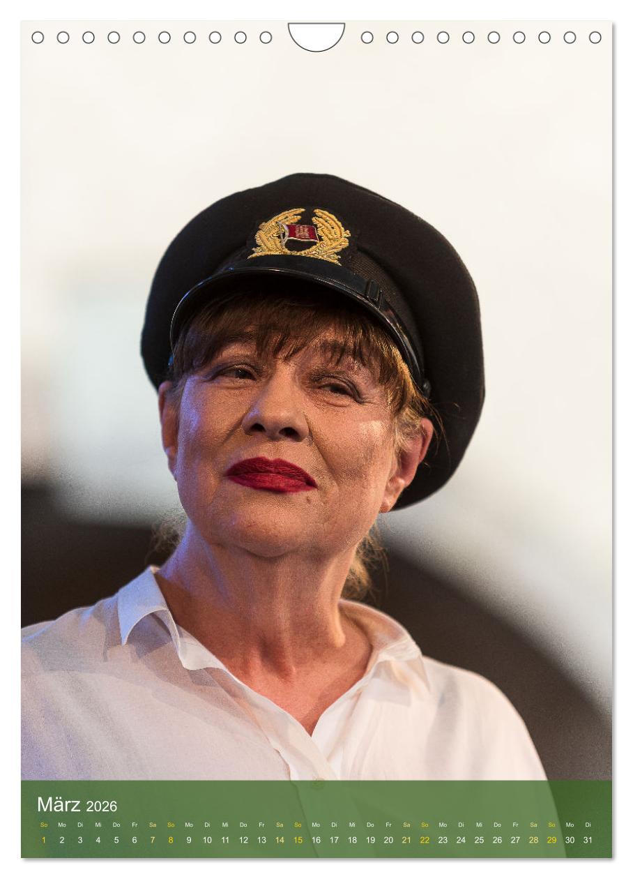 Beispielinhalt (Bild) Jazz and more in Weimar (Wandkalender 2026 DIN A4 hoch), CALVENDO Monatskalender