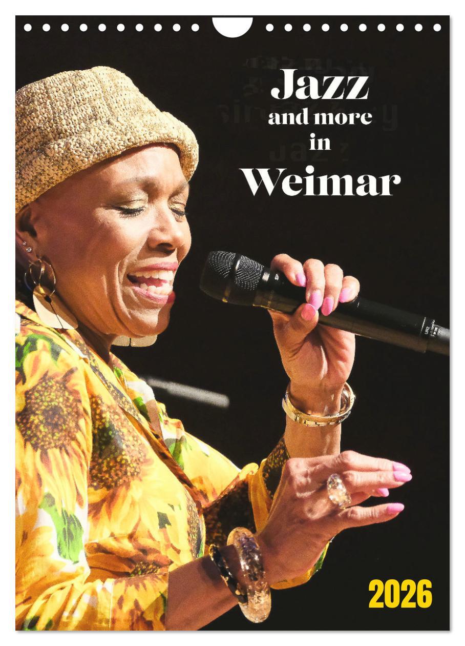 Vorderes Coverbild Jazz and more in Weimar (Wandkalender 2026 DIN A4 hoch), CALVENDO Monatskalender