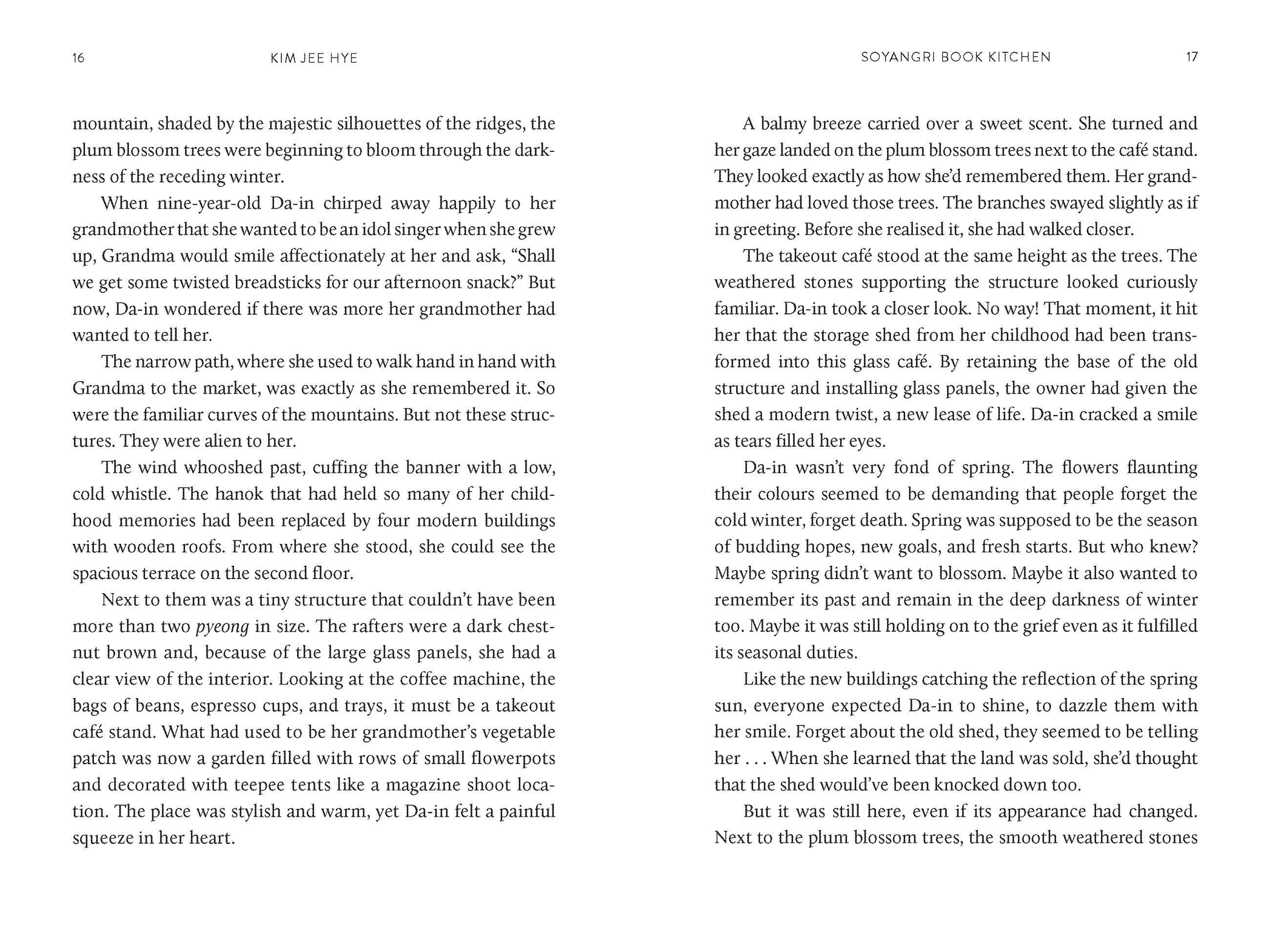 Beispielinhalt (Bild) Soyangri Book Kitchen