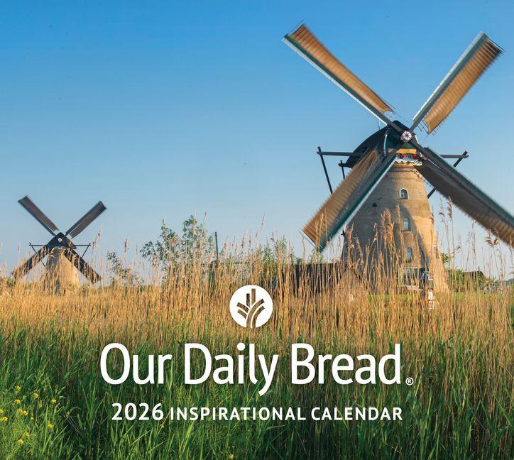 Vorderes Coverbild Our Daily Bread 2026 Inspirational Wall Calendar