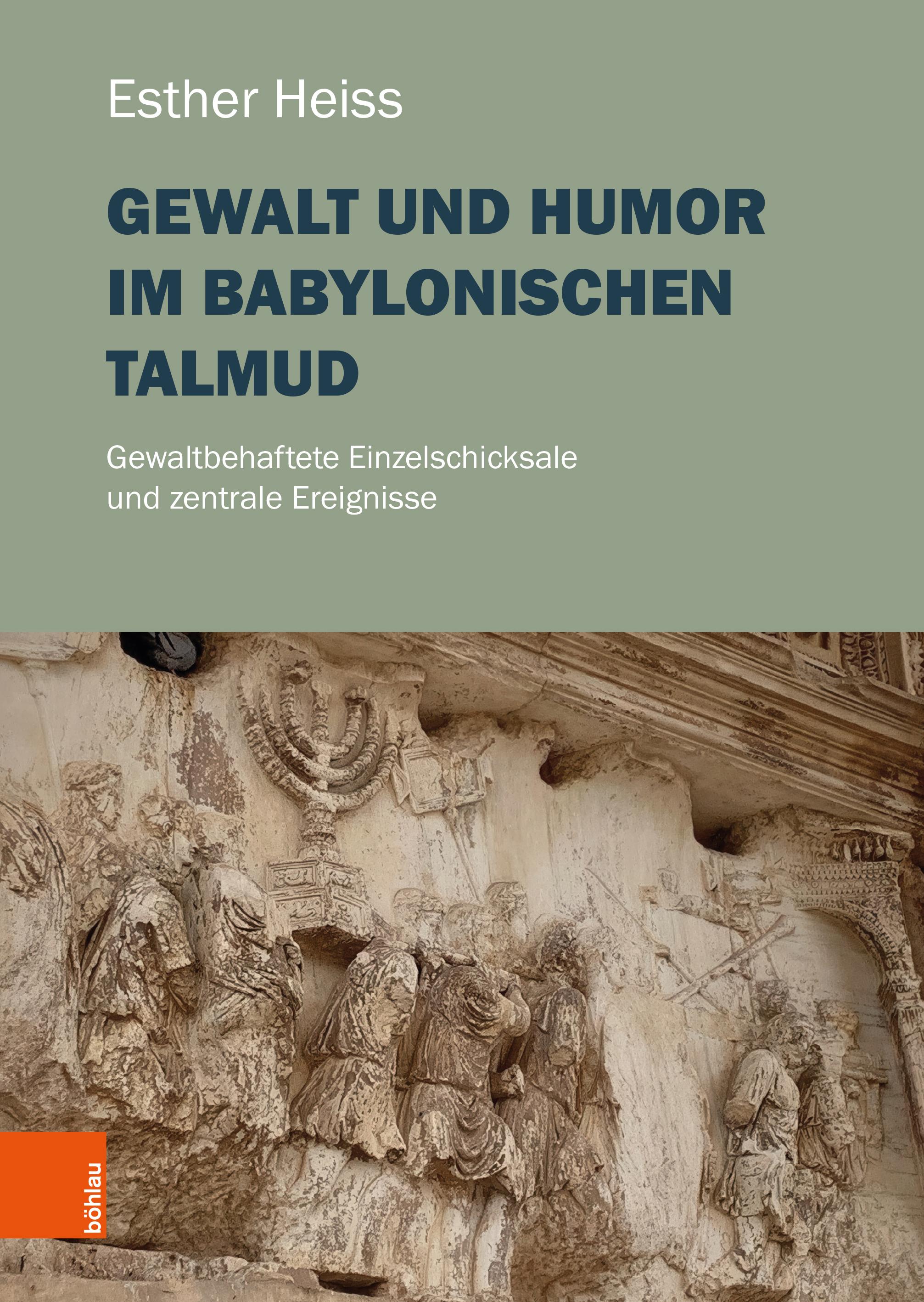 Vorderes Coverbild Gewalt und Humor im Babylonischen Talmud