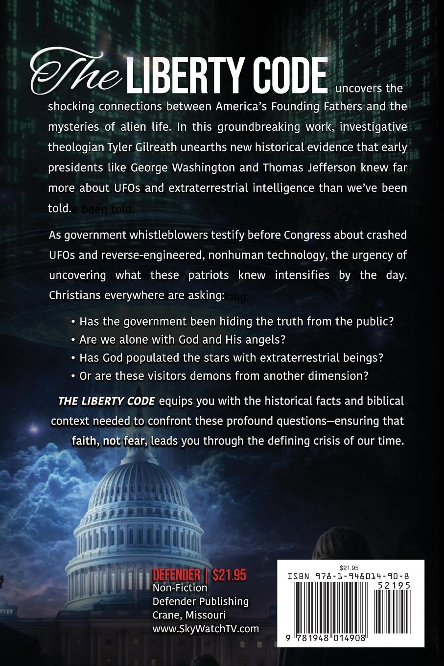 Rückseitencover The Liberty Code