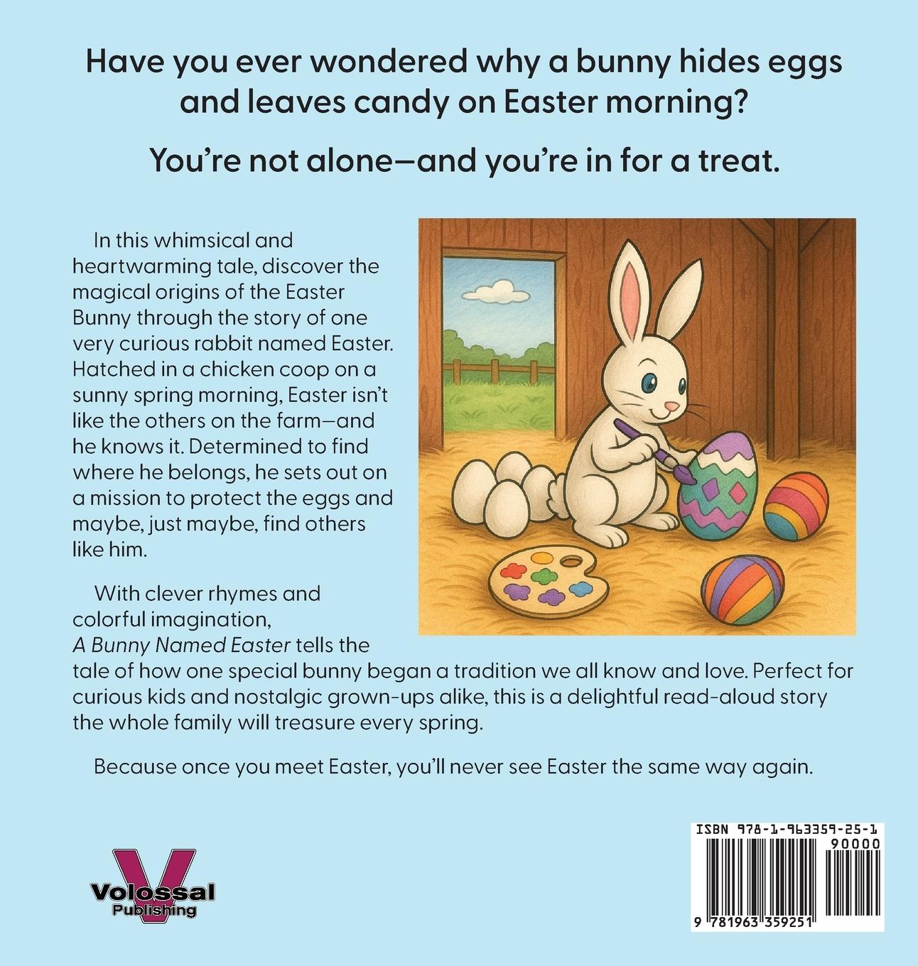 Rückseitencover A Bunny Named Easter