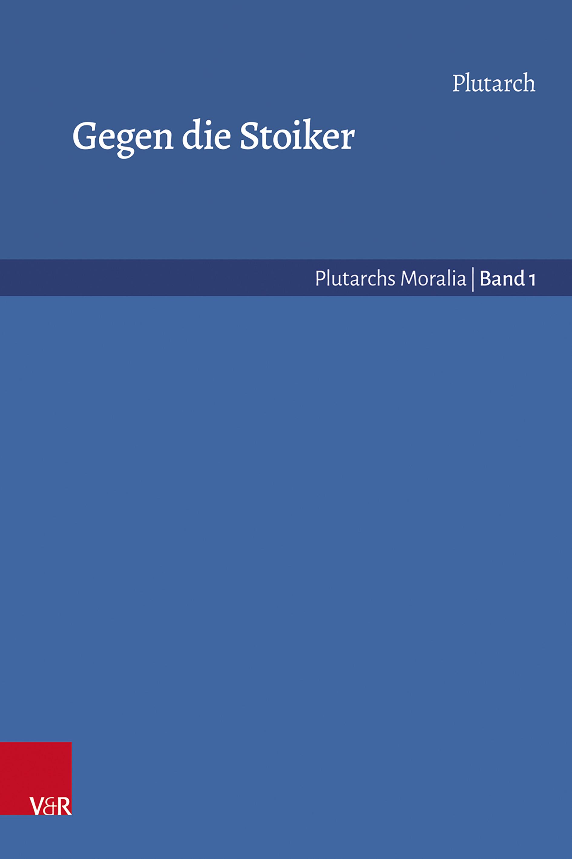 Vorderes Coverbild Gegen die Stoiker