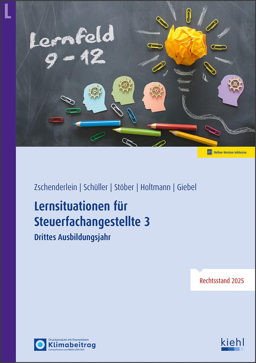 Vorderes Coverbild Lernsituationen für Steuerfachangestellte 3