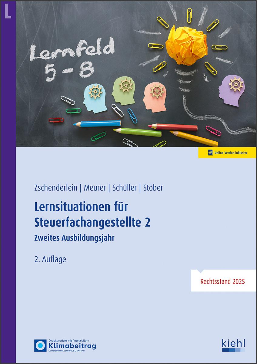Vorderes Coverbild Lernsituationen für Steuerfachangestellte 2