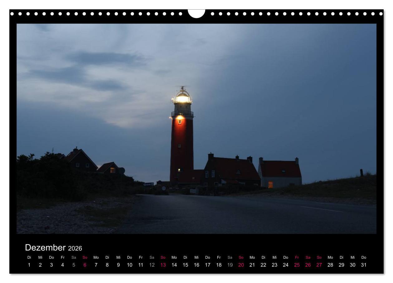 Beispielinhalt (Bild) Texel, eine Perle Hollands (Wandkalender 2026 DIN A3 quer), CALVENDO Monatskalender